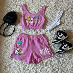 Pink Hellokitty 2 piece set